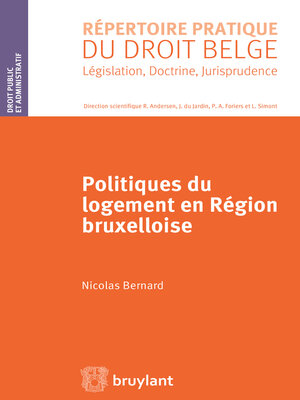 cover image of Politiques du logement en région bruxelloise